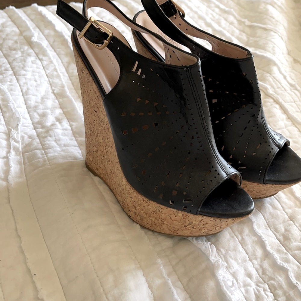 DeBlossom Collection Cork Wedges